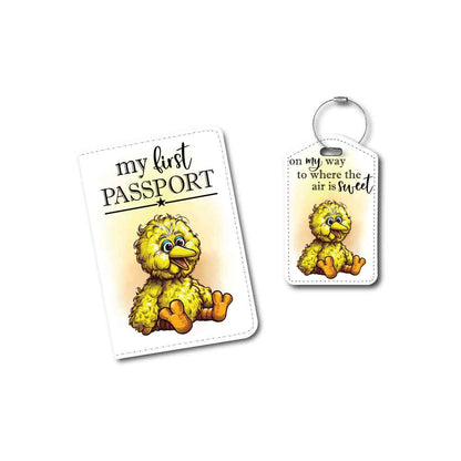 Baby Big Bird | Passport Holder & Luggage Tag