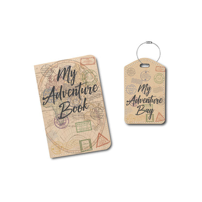 My Adventure Book | Passport Holder & Luggage Tag