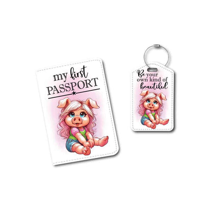 Baby Miss Piggy | Passport Holder & Luggage Tag