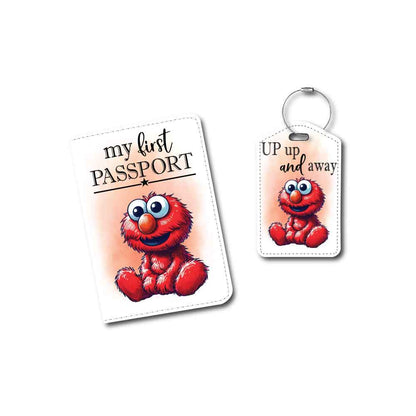 Baby Elmo | Passport Holder & Luggage Tag