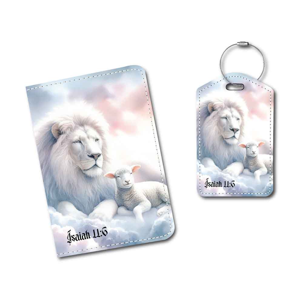 Isaiah 11:6 | Passport Holder & Luggage Tag