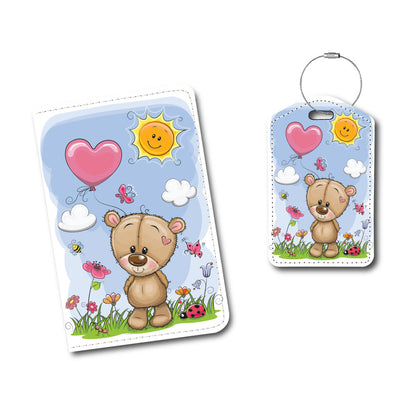 Little Bear | Passport Holder & Luggage Tag