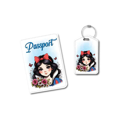 Snow White | Passport Holder & Luggage Tag | Magic mirror on the wall