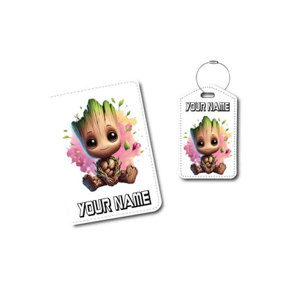 Guardian of the Galaxy Little Groot | Passport Holder & Luggage Tag