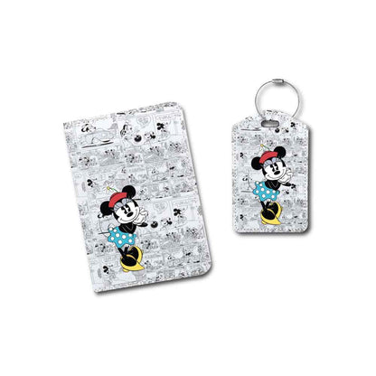 Classic Minnie Comic Collage | Passport Holder & Luggage Tag
