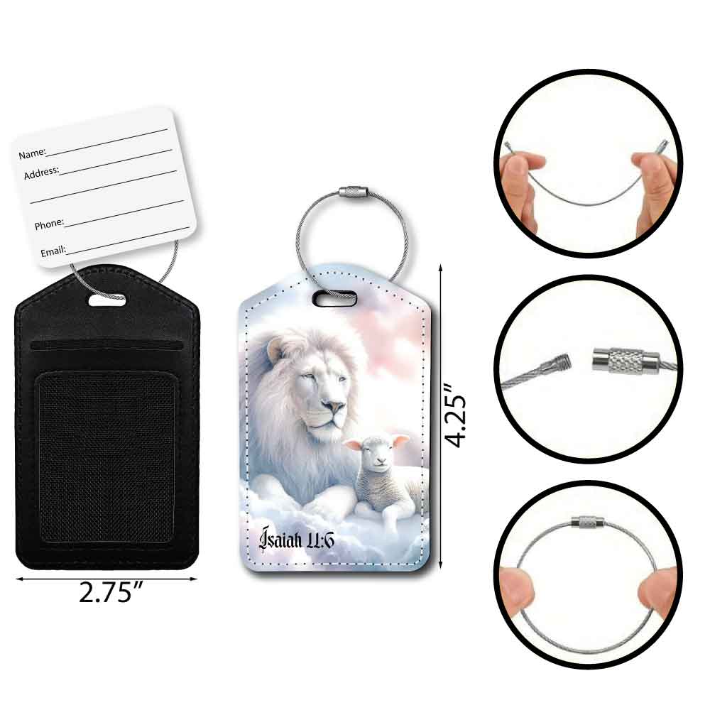 Isaiah 11:6 | Passport Holder & Luggage Tag