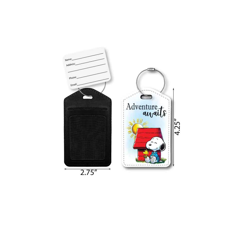 Snoopy & Woodstock  | Passport Holder & Luggage Tag