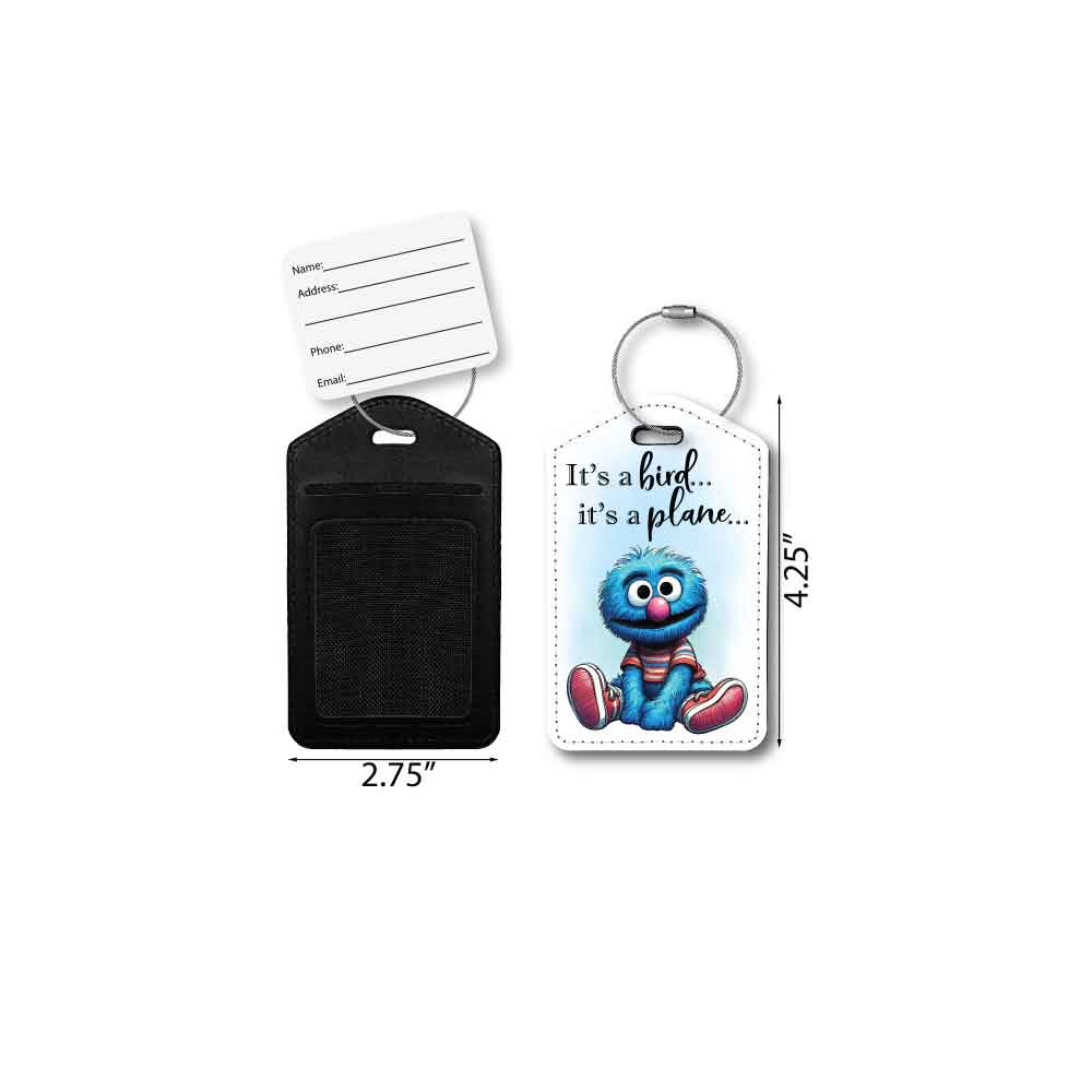 Baby Grover | Passport Holder & Luggage Tag