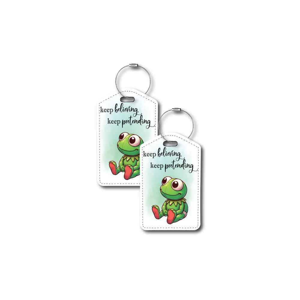 Baby Kermit | Passport Holder & Luggage Tag