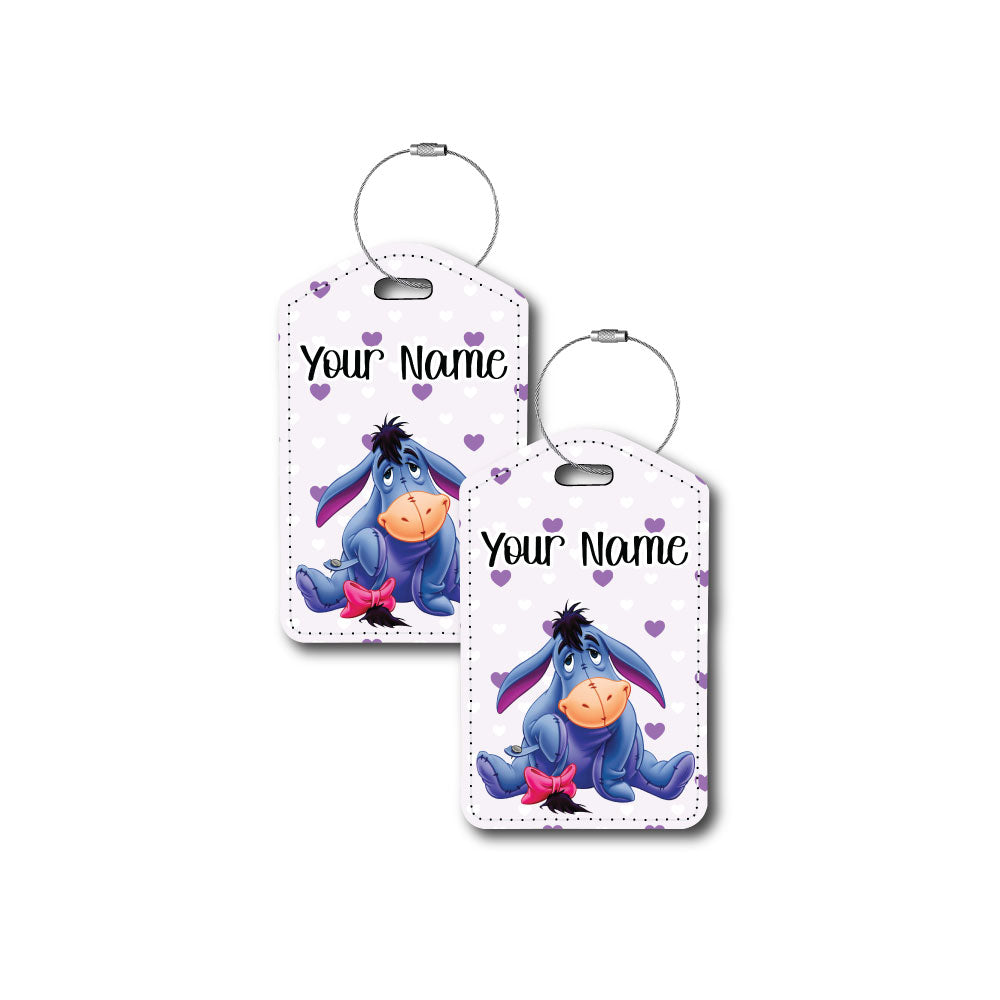 Eeyore with Hearts | Passport Holder & Luggage Tag