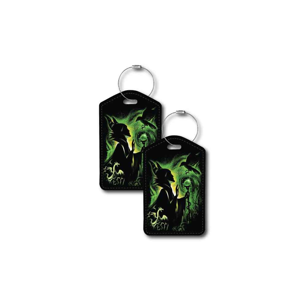 Maleficent Silhouette | Passport Holder & Luggage Tag