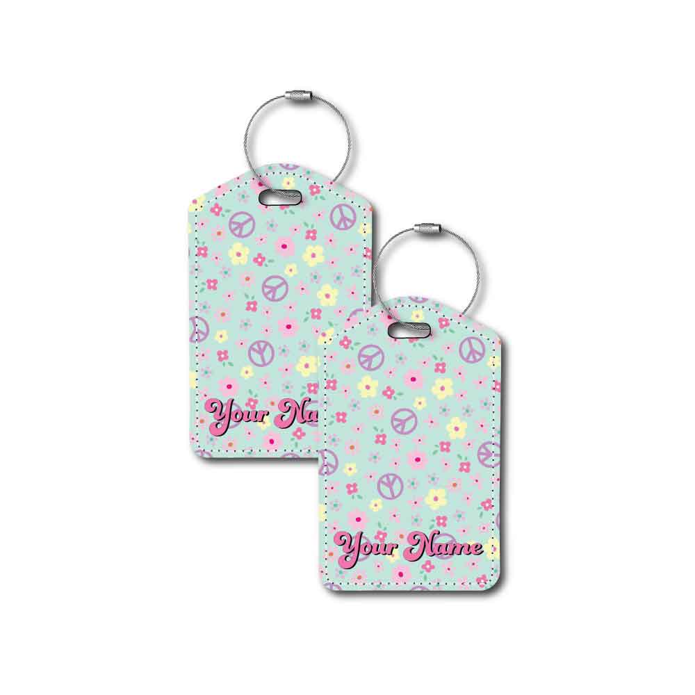 Peace Collage | Passport Holder & Luggage Tag
