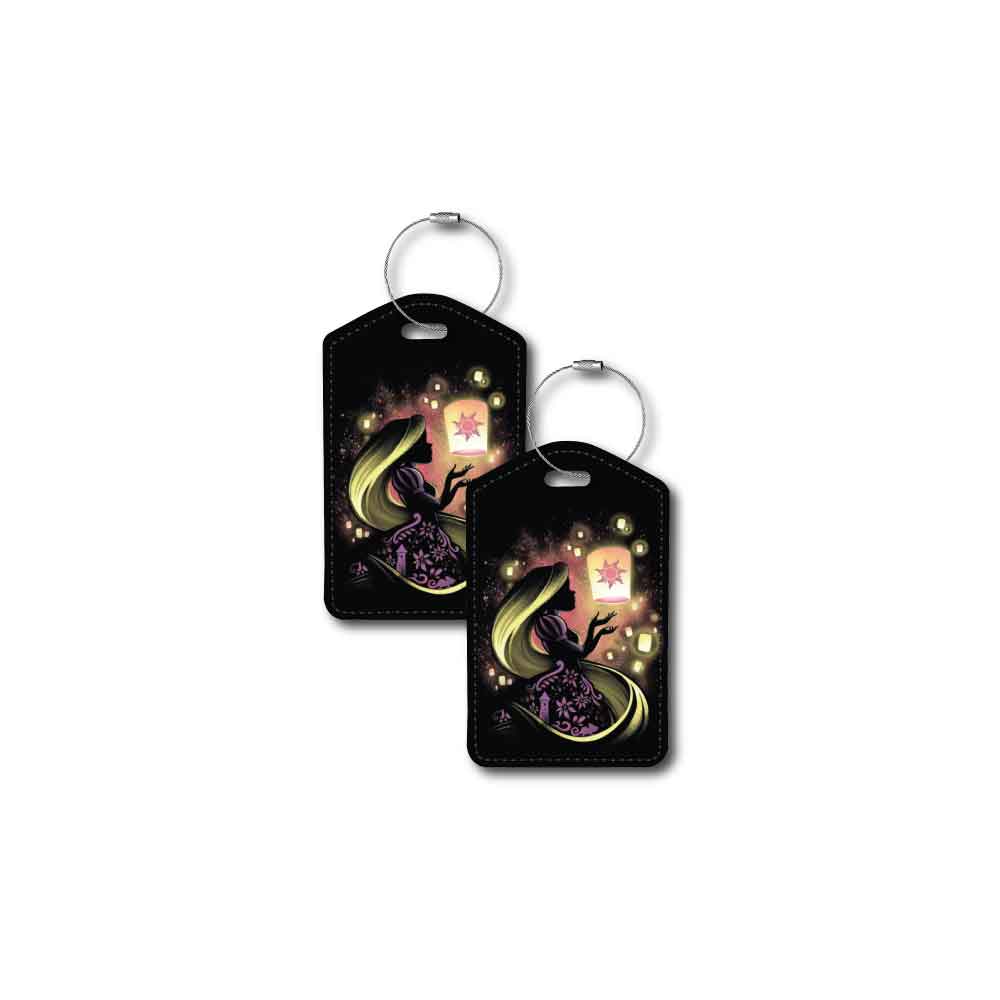 Rapunzel Silhouette | Passport Holder & Luggage Tag