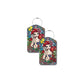 Ariel "Stained Glass" | Passport Holder & Luggage Tag