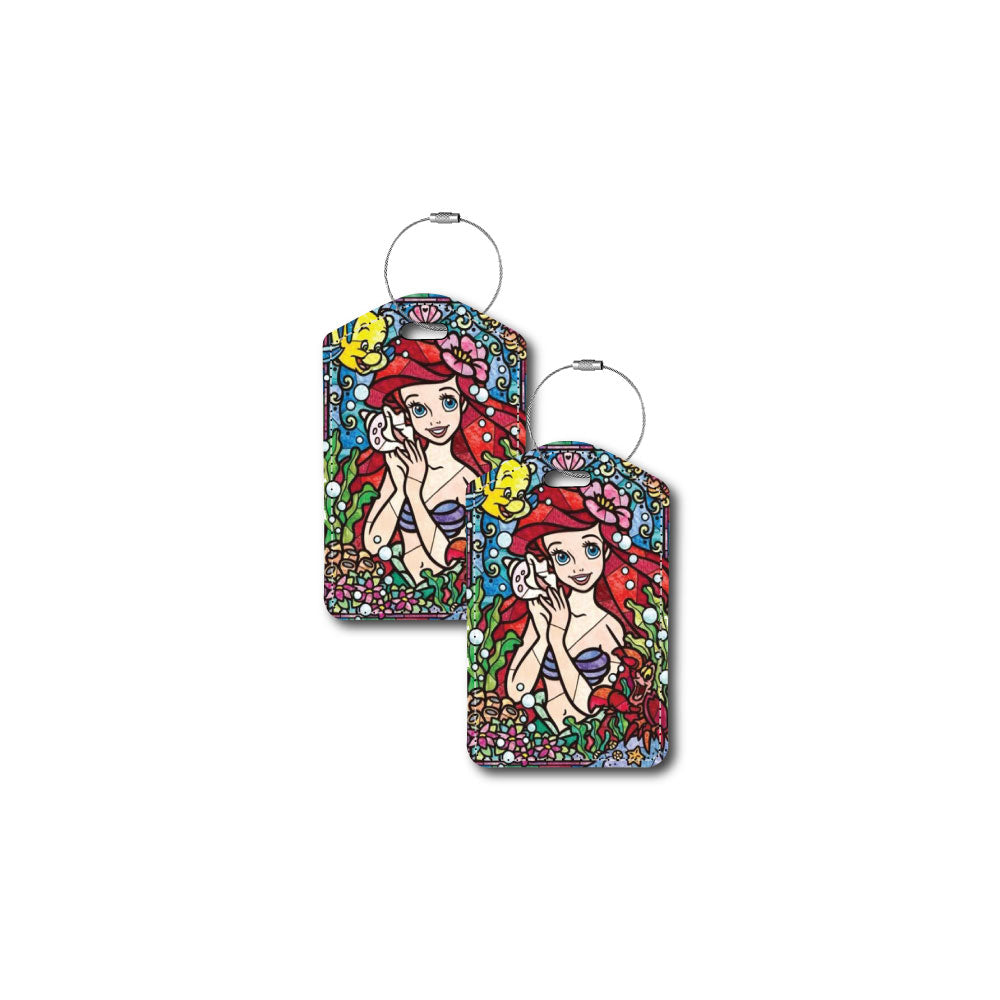 Ariel "Stained Glass" | Passport Holder & Luggage Tag