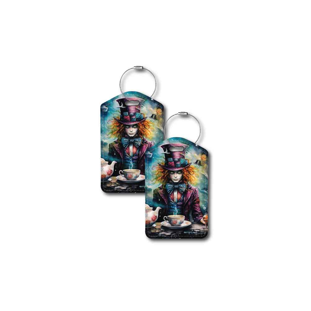 Mad Hatter | Passport Holder & Luggage Tag