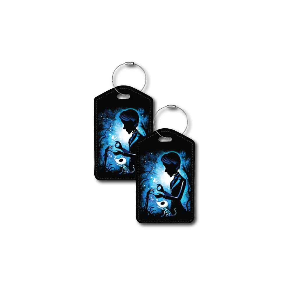 Victor Corpse Bride Silhouette | Passport Holder & Luggage Tag
