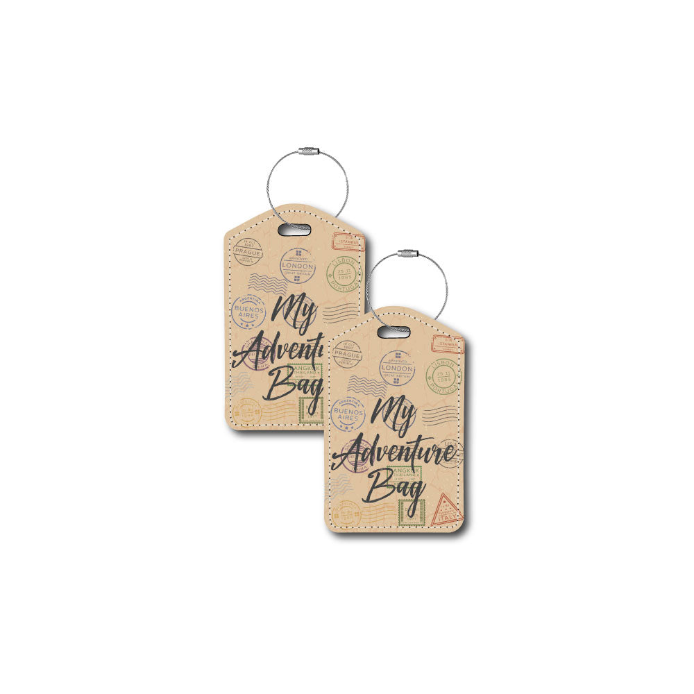My Adventure Book | Passport Holder & Luggage Tag