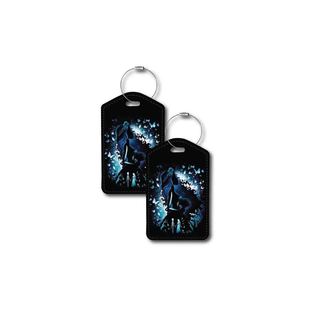 Emily Corpse Bride Silhouette | Passport Holder & Luggage Tag