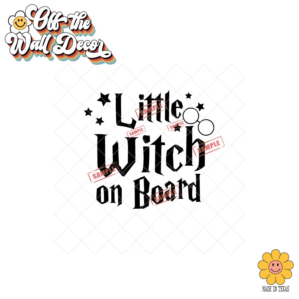 Little Wizard[s] on Board "Customize-able Wizarding Font"