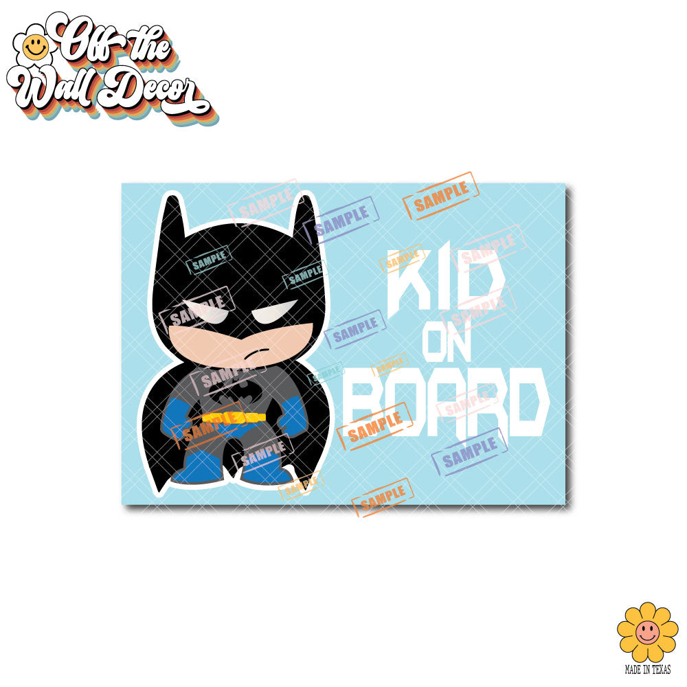 Little Superhero | Vinyl Decal Sticker