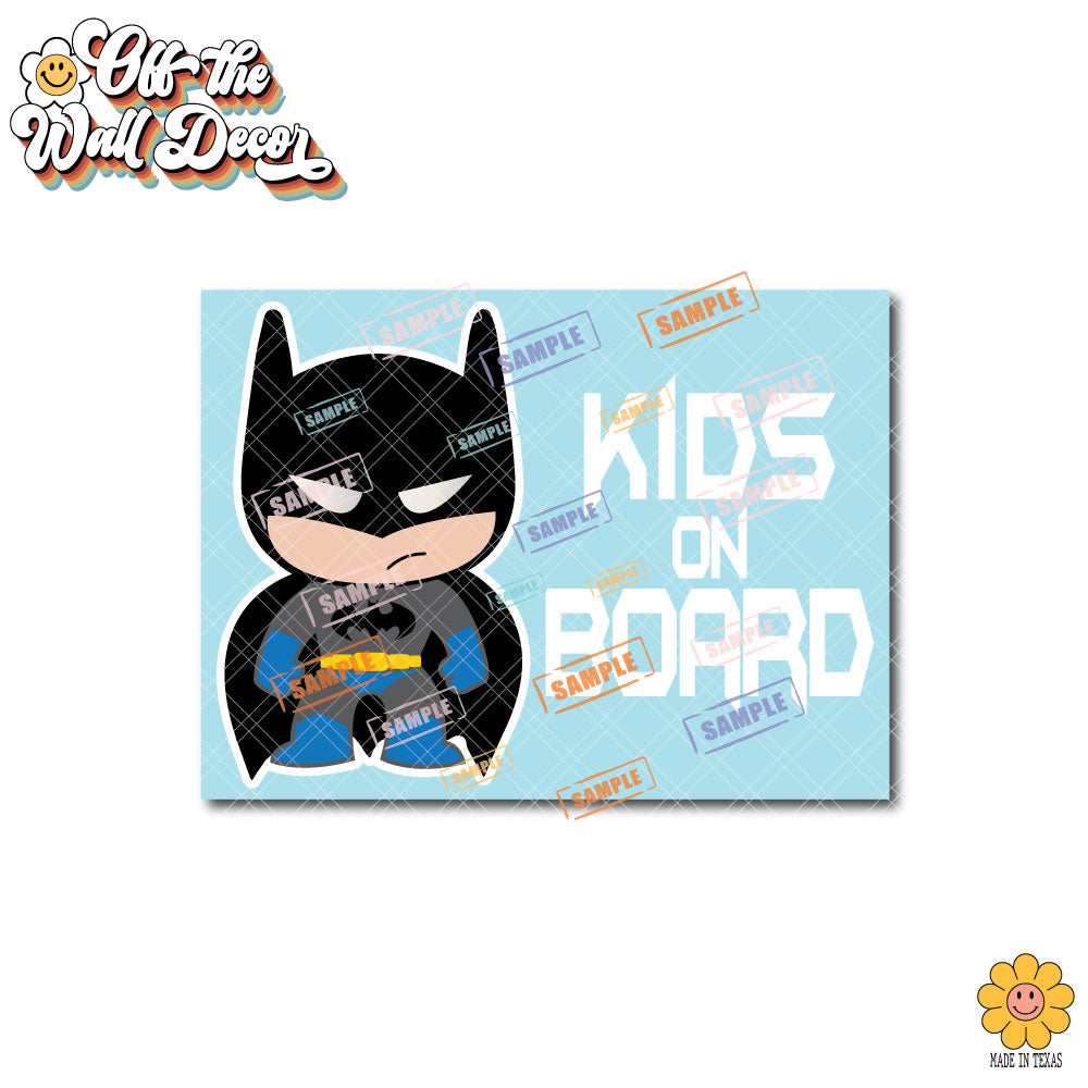 Little Superhero | Vinyl Decal Sticker