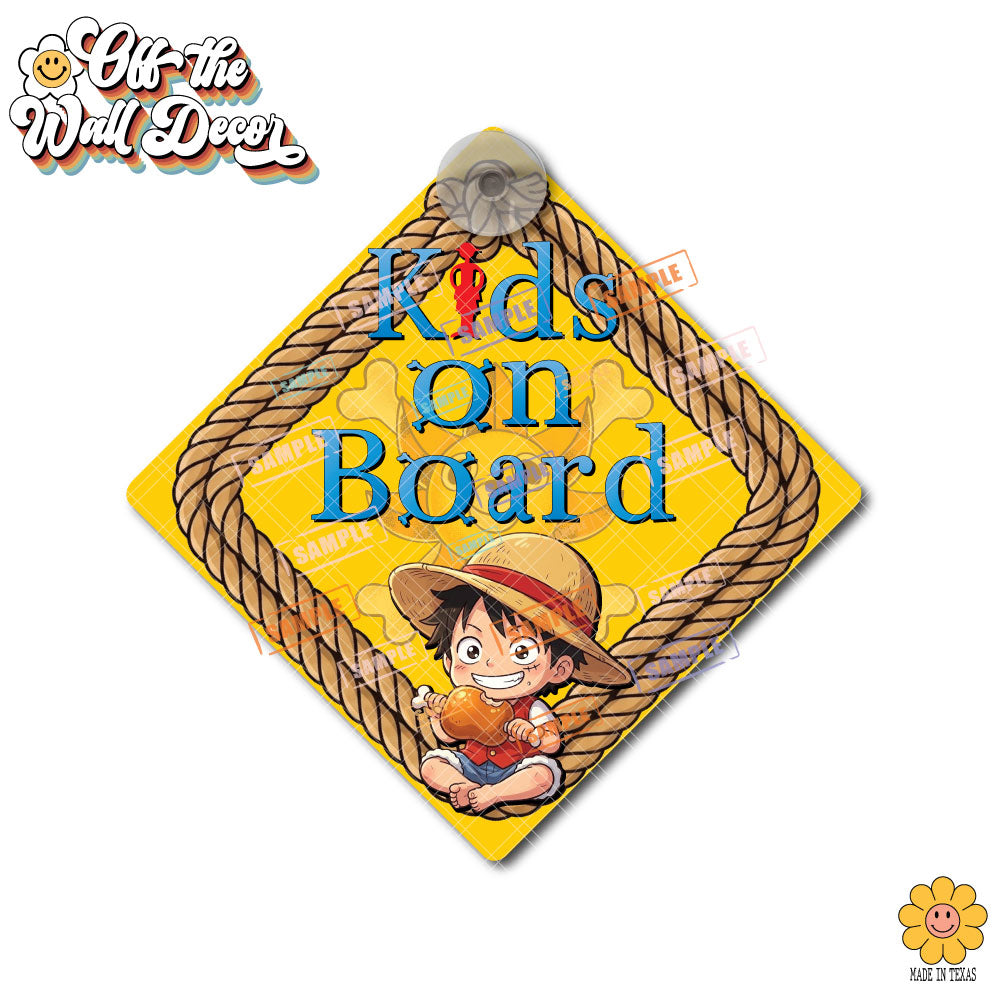 Little Luffy | Suction Cup OR Magnet