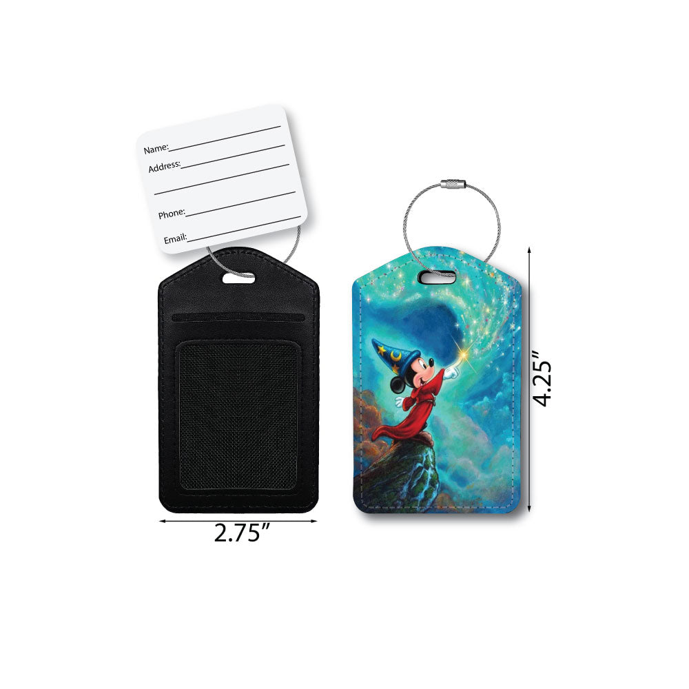 Wizard Mickey Mouse | Passport Holder & Luggage Tag