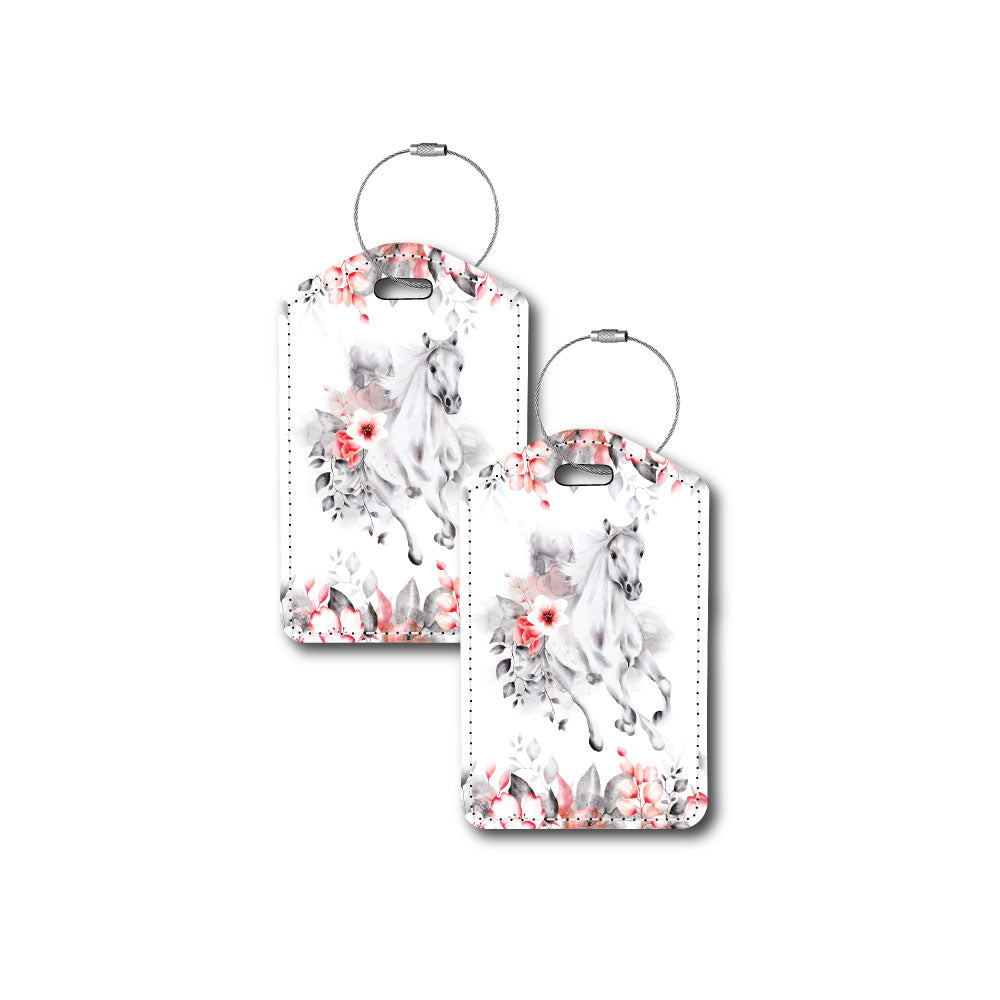 White Horse | Passport Holder & Luggage Tag