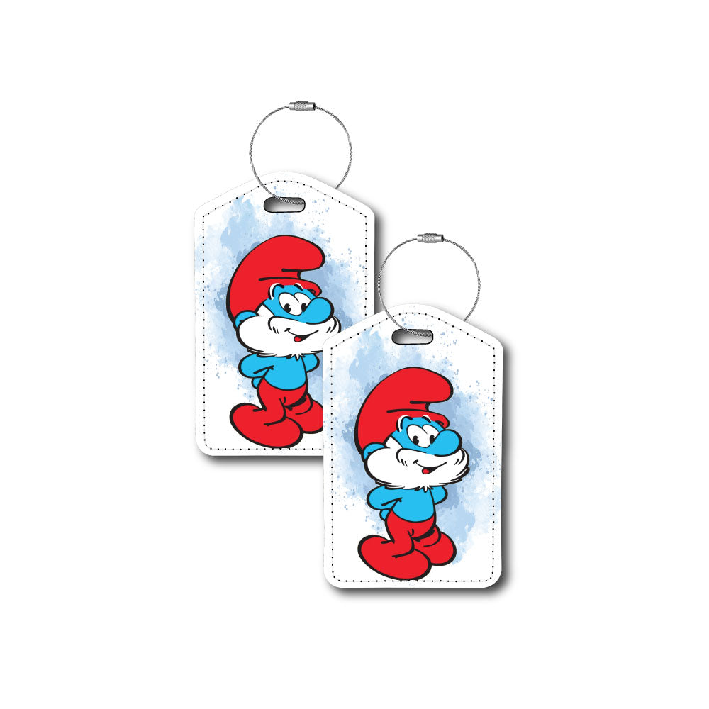 Papa Smurf | Passport Holder & Luggage Tag