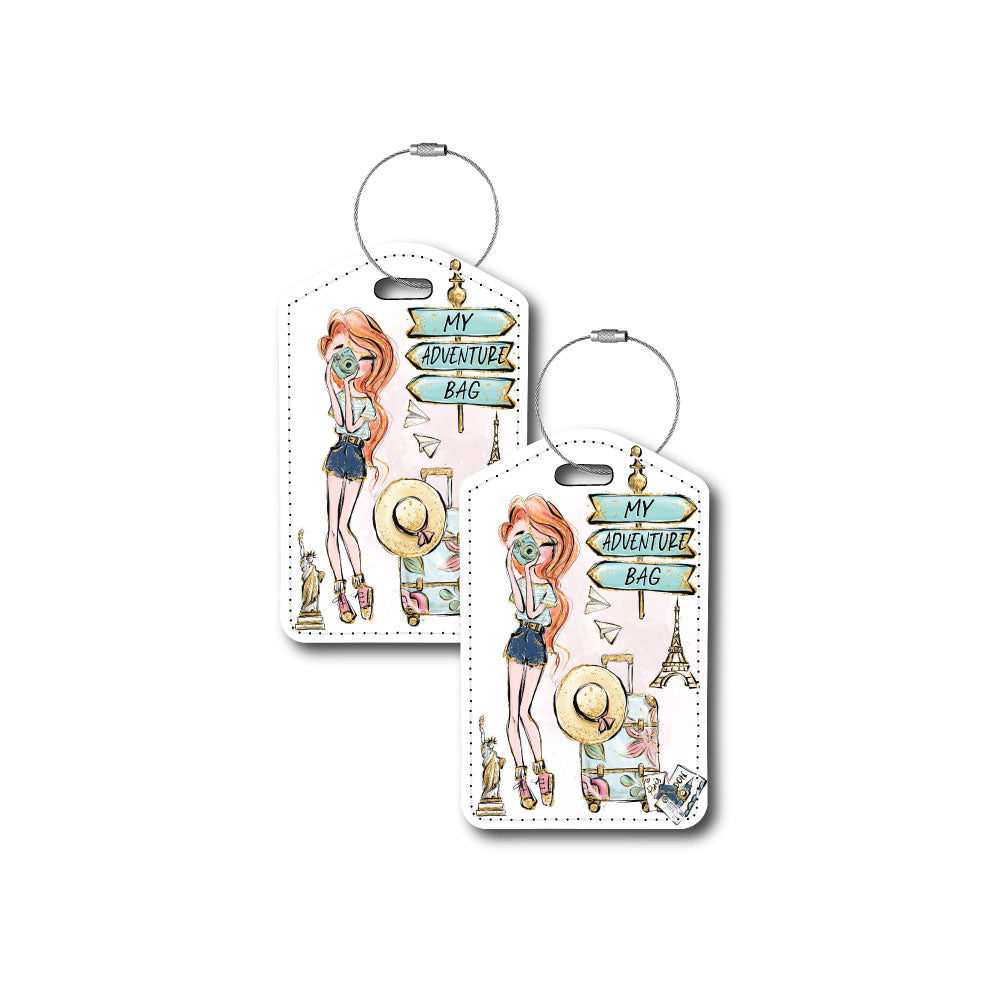 Wander! Picture this! | Passport Holder & Luggage Tag