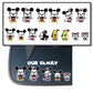 Mickey & Minnie Cuties Family Stick Figure