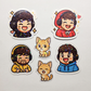 Makeouthill Emote Stickers
