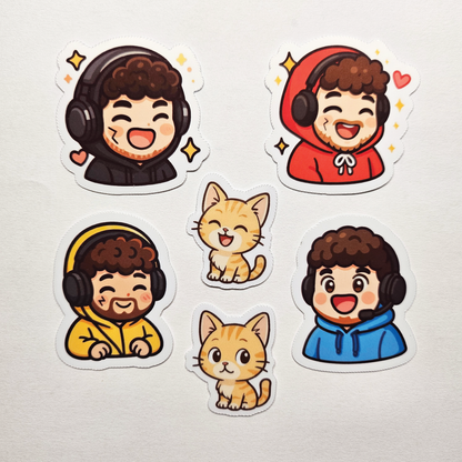 Makeouthill Emote Stickers
