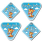 Baby Giraffe | Baby on Board | Suction Cup Sign, Magnet OR Vinyl Decal Sticker