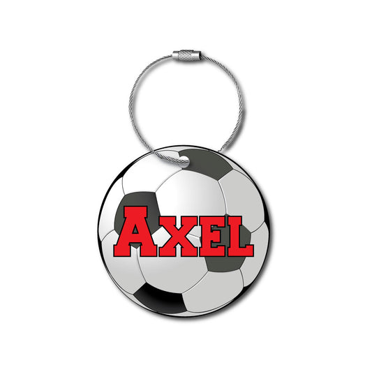 Personalized Soccer| Sports Bag Tag | ID Tag
