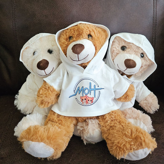 MOH Hoodie Teddy Bear