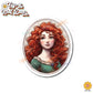 Princess Mug Waterproof Sticker: Holographic or Glossy Laminate