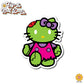 Cute Adorable Hello Kitty Zombies Family