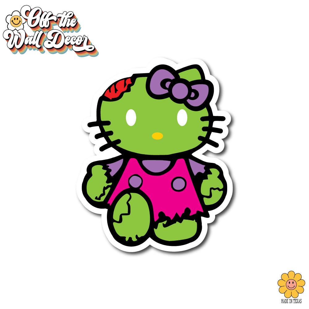 Cute Adorable Hello Kitty Zombies Family