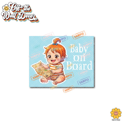 Little Nami | Baby on Board | Vinyl Decal Sticker