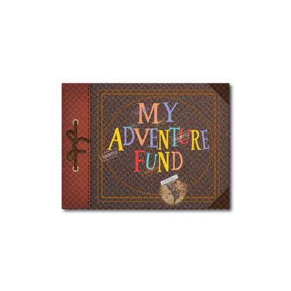 UP Movie Inspired "Our OR My" Adventure Fund Scrapbook Replica | Label Sign