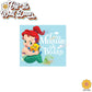 Little Mermaid Ariel | Baby on Board | Suction Cup Sign, Magnet OR Vinyl Decal Sticker