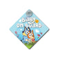 Bluey & Bingo | Baby on Board | Suction Cup Sign, Magnet OR Vinyl Decal Sticker