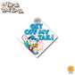Get Off My Tail | Angry Donald | Suction Cup Sign, Magnet OR Vinyl Decal Sticker