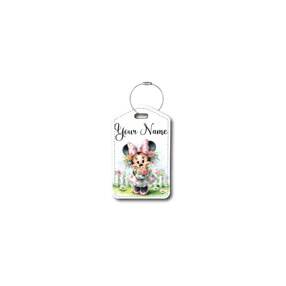 Minnie in Pink | Passport Holder & Luggage Tag