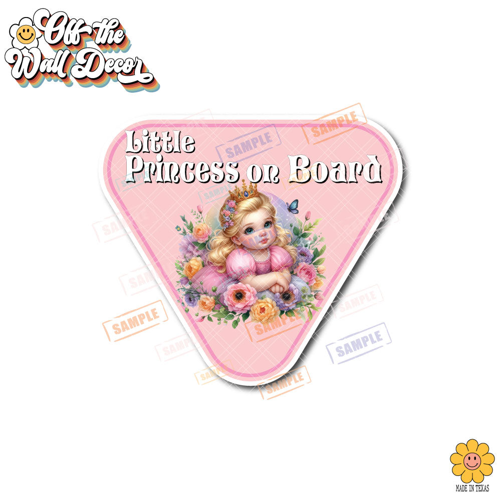 Baby Aurora | Baby on Board | Suction Cup Sign, Magnet OR Vinyl Decal Sticker
