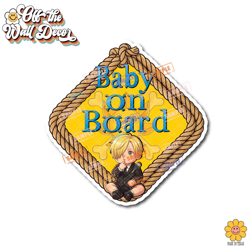 Little Sanji | Suction Cup OR Magnet