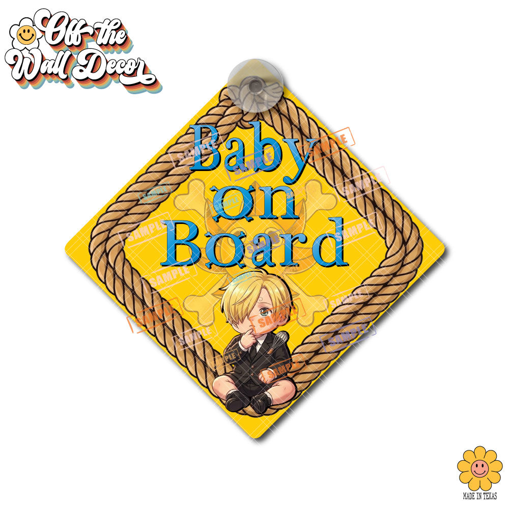 Little Sanji | Suction Cup OR Magnet