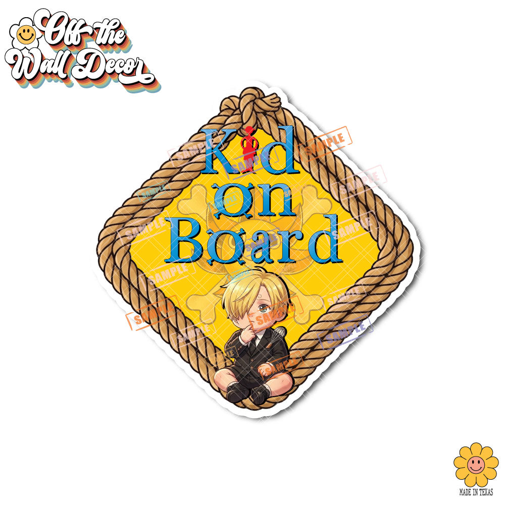 Little Sanji | Suction Cup OR Magnet